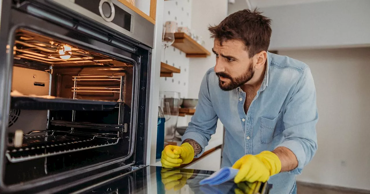 Banish oven glass stains in minutes thanks to 5p cleaning hack