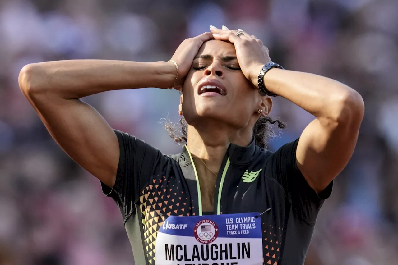 Sydney McLaughlin-Levrone sets another world record to cap off the Olympic trials