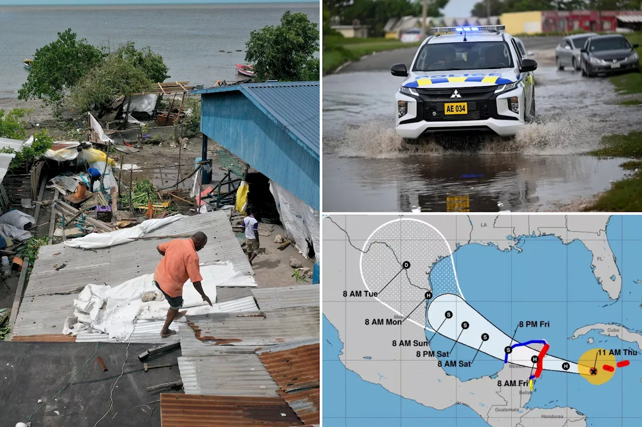 Hurricane Beryl heads toward Mexico's Yucatan Peninsula after slamming Jamaica, Cayman islands