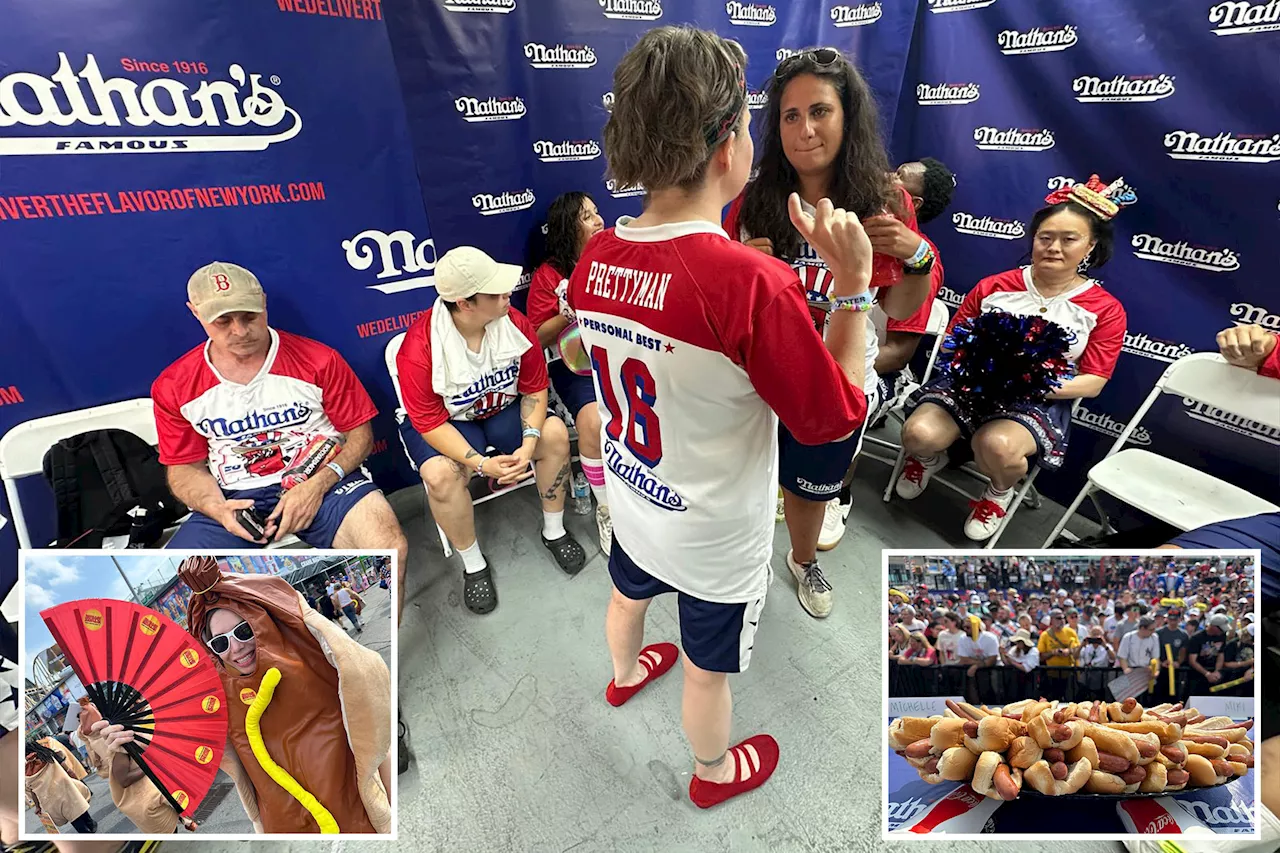 Miki Sudo sets new record at Nathan's Famous Hotdog Eating Contest