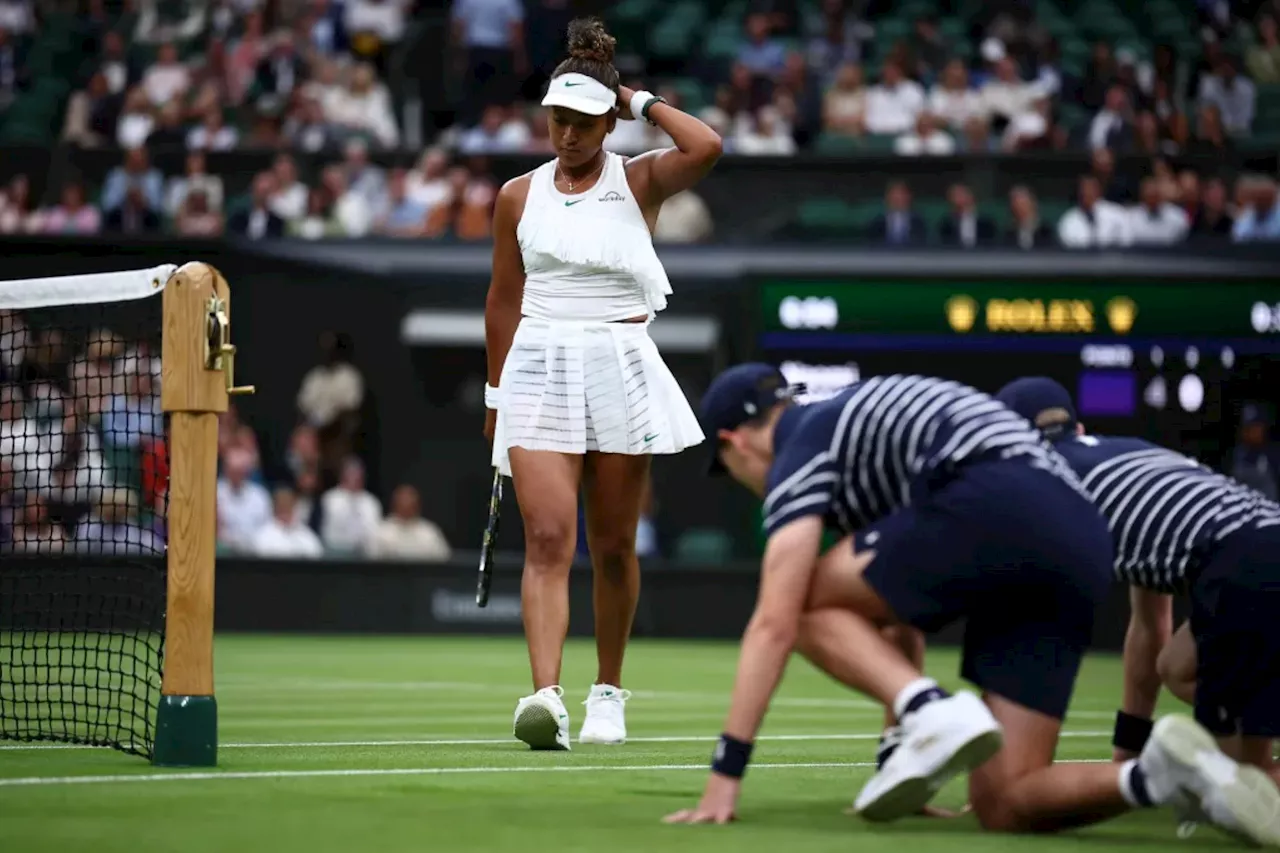 Naomi Osaka crashes out of Wimbledon after 'doubts started trickling in'