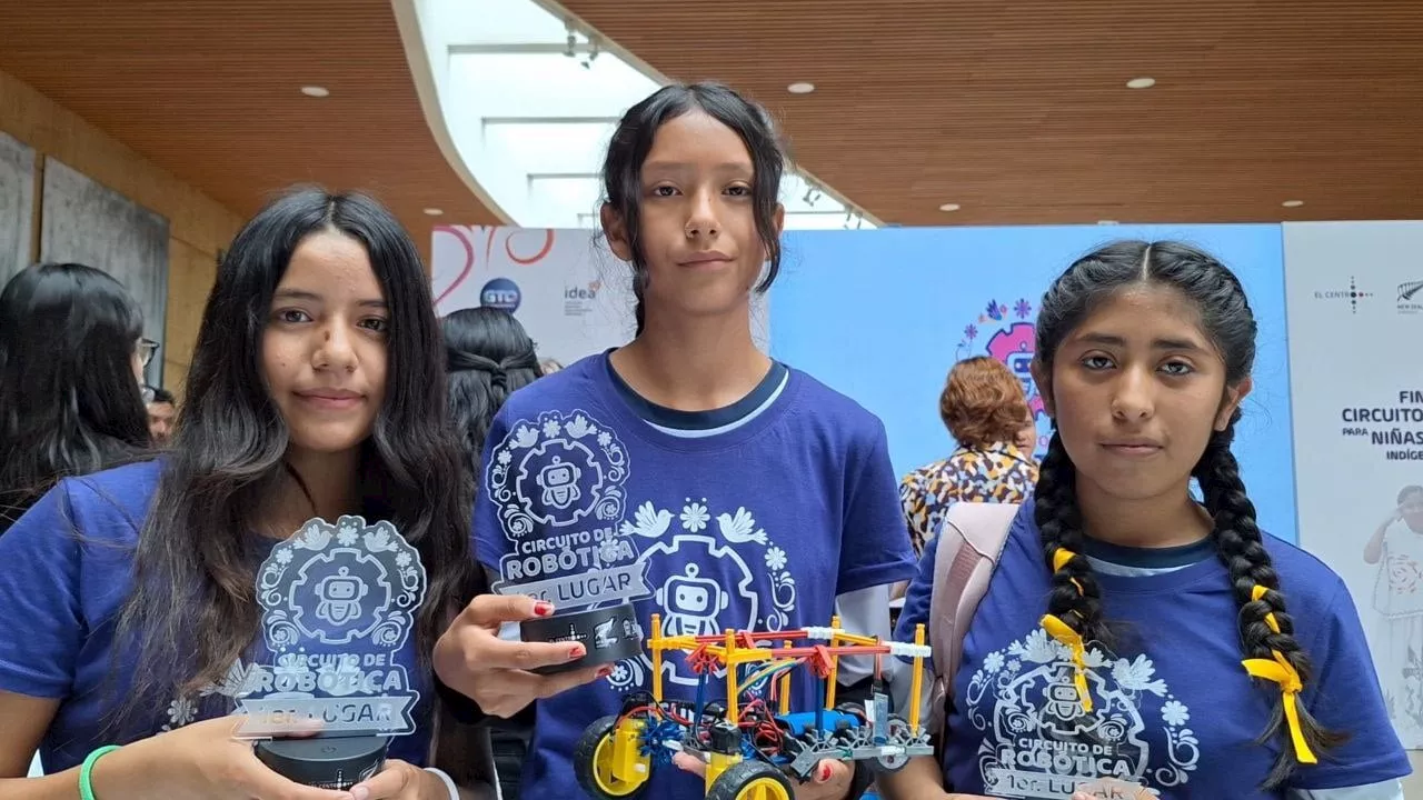 Primer Circuito de Robótica del 2024 impulsa habilidades de niñas indígenas en Guanajuato