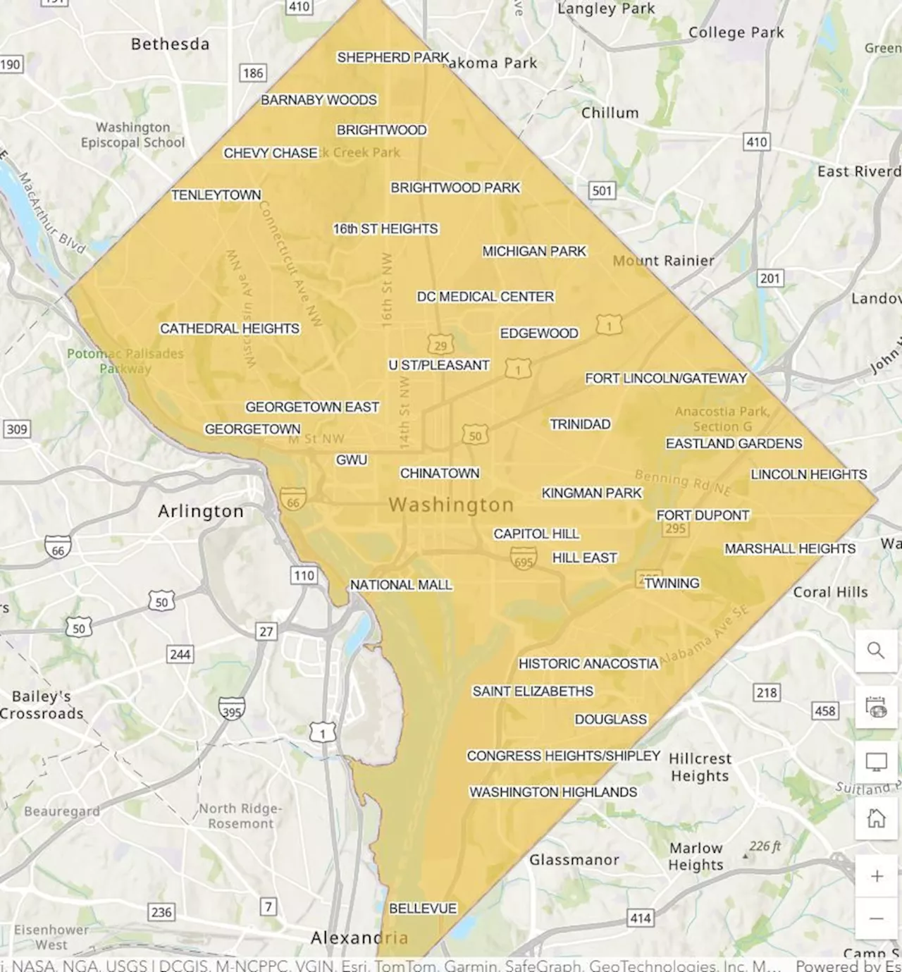 “DRINKING WATER ADVISORY: DC Water Issues Boil Water Advisory for All Customers in the District of Columbia, the Pentagon, Arlington National Cemetery and Reagan National Airport” Update: Advisory also for Arlington County