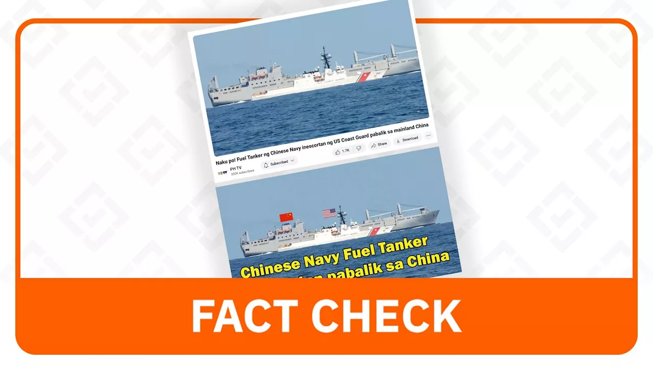 FACT CHECK: US Coast Guard did not escort Chinese ship back to mainland China