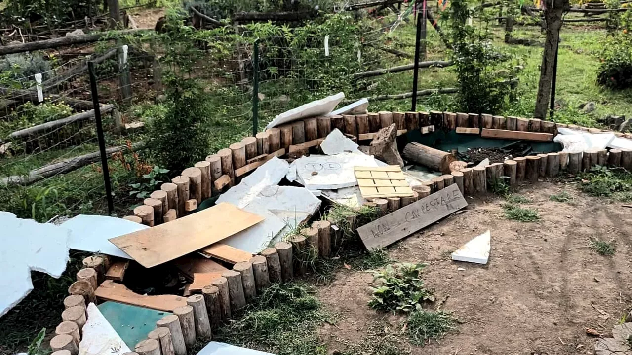 Vandalizzato il Giardino delle Farfalle nel parco degli Acquedotti. Retake: 'Servono più controlli'