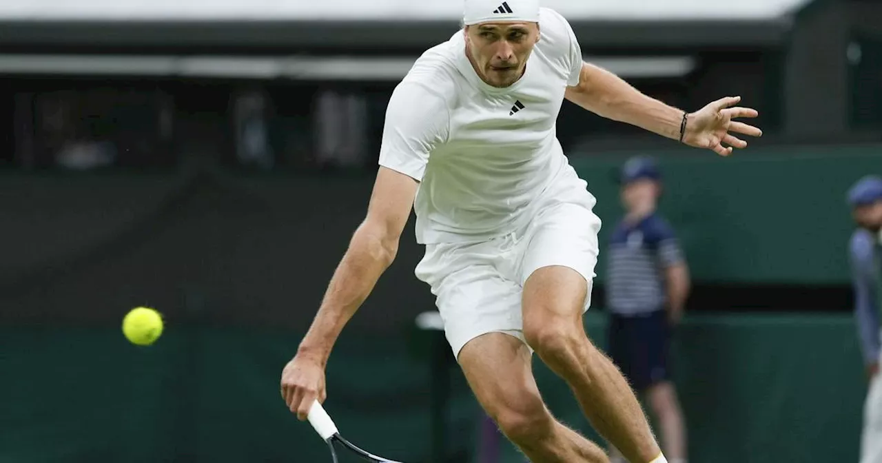 Wimbledon 2024: Alexander Zverev locker in Runde drei