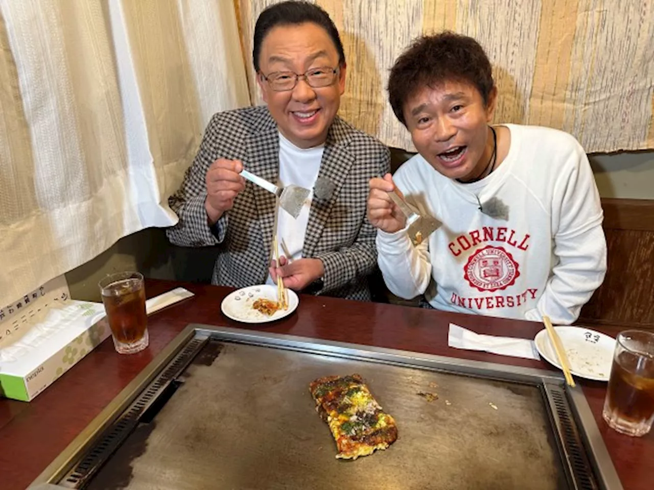 梅沢富美男、お好み焼き屋でのブチギレ→40年越し初体験、梅田スカイビルの名店で 隣に浜田雅功