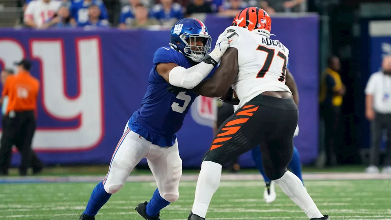 Giants OLB Kayvon Thibodeaux Reveals Lofty Career Goals