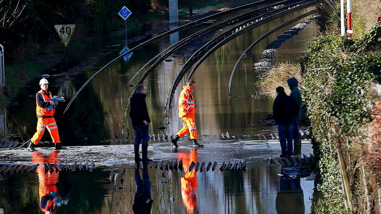 Revealed: Britain's most cancelled train services due to flooding