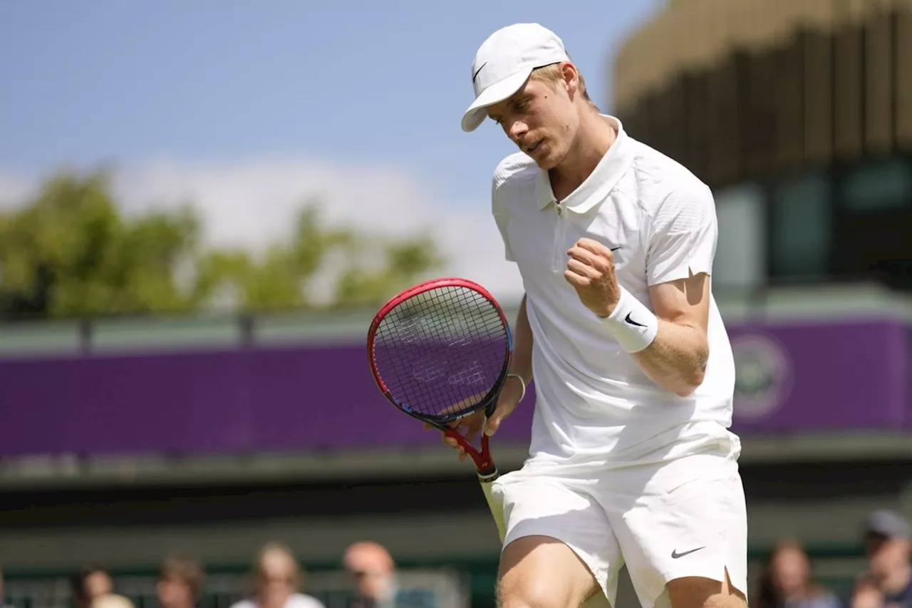 Shapovalov advances to third round at Wimbledon, Fernandez eliminated