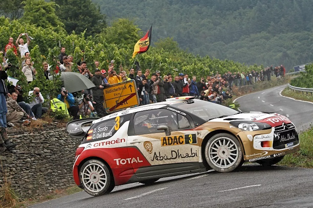 Dani Sordo auf Kurs zum Deutschland-Sieg