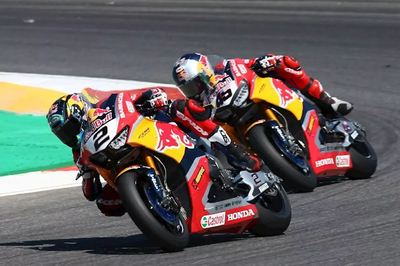 Superbike: Red Bull Honda: Tiefpunkt Portimão – Nur 6 WM-Punkte | Sbk ...