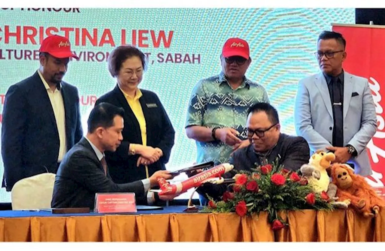 Sabah, AirAsia ink MOU to bring state’s tourism industry to new level