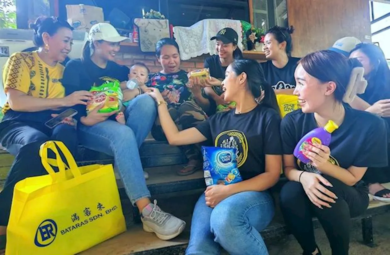 Unduk Ngadau contestants help those affected in Penampang floods