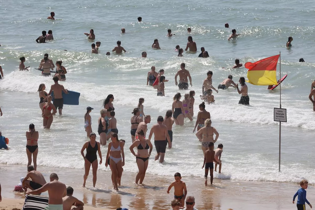 Alerte aux baïnes : la côte aquitaine en risque maximal les 5 et 6 juillet