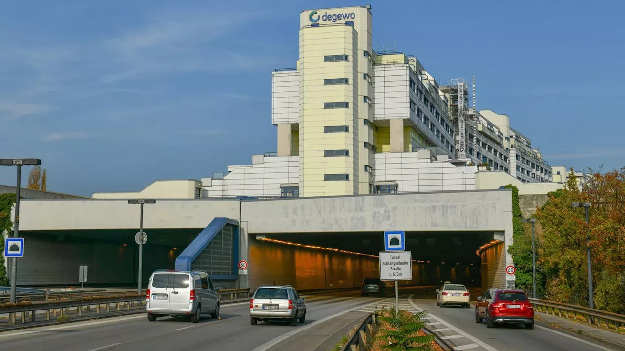 Wiedereröffnung 2028 geplant: Schlangenbader Tunnel in Berlin soll vier Jahre saniert werden