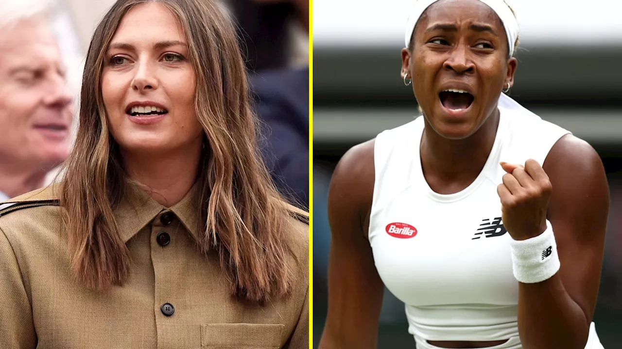 – Maria Sharapova’s bold prediction for Coco Gauff as Wimbledon star pays Andy Murray...