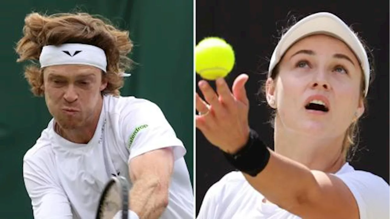 Olimpiadi Parigi, i tennisti Rublev e Kalinskaya tra i 12 atleti che hanno rifiutato l'invito