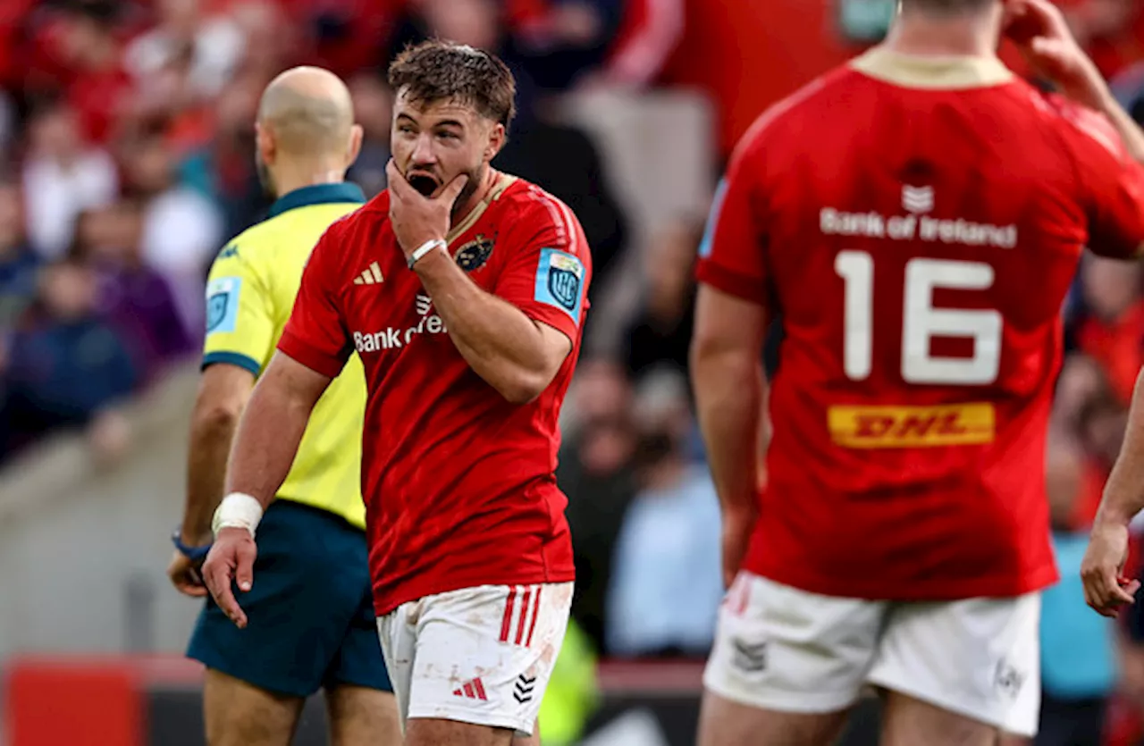 Alex Nankivell set to be free to play in Munster's URC opener after Glasgow red card