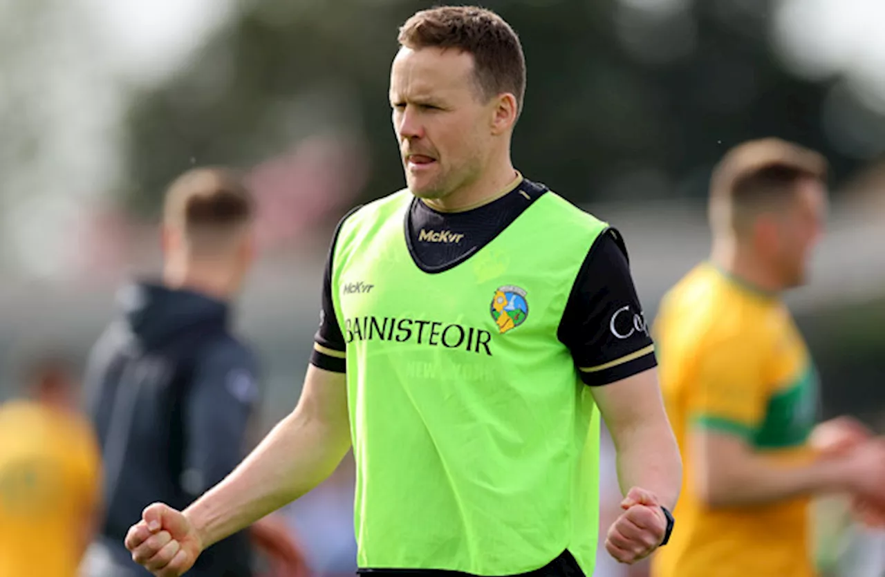 Andy Moran steps down as Leitrim football manager