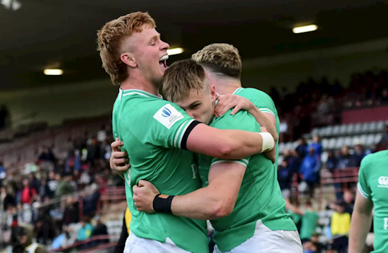 Treacy's late try sees Ireland U20s snatch dramatic win against Georgia