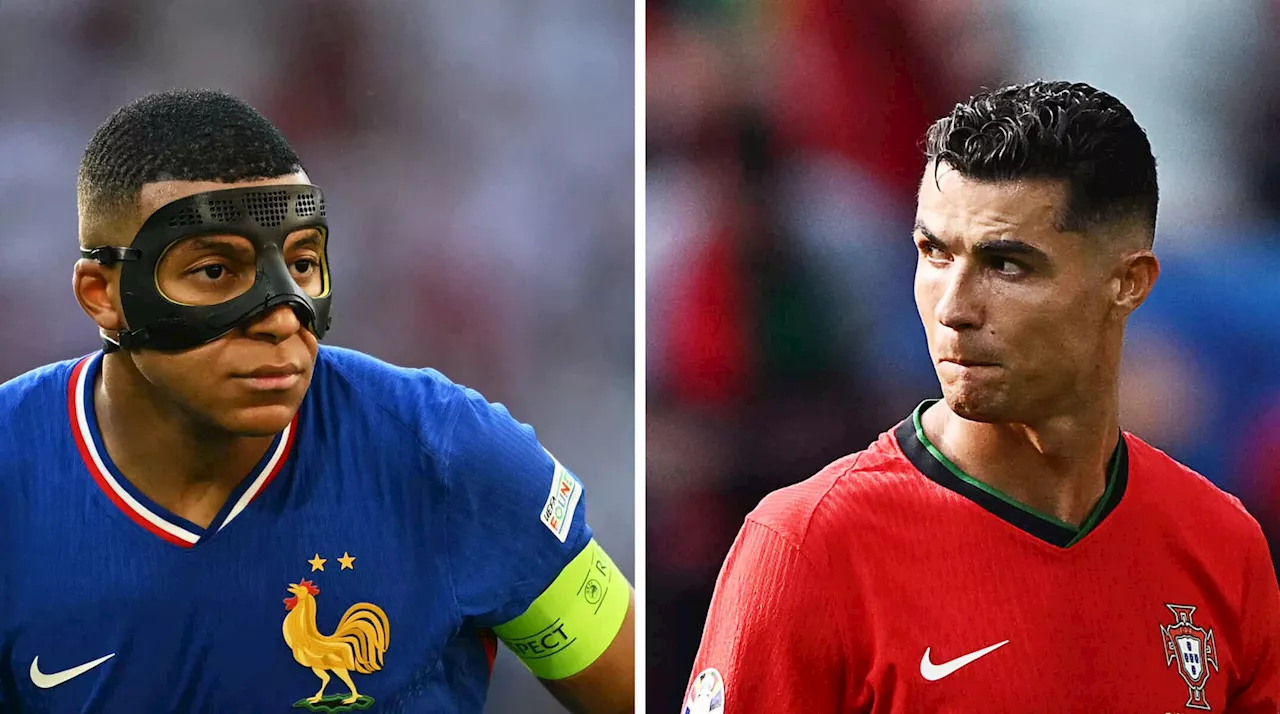 Mbappe, Ronaldo face off as France and Portugal clash