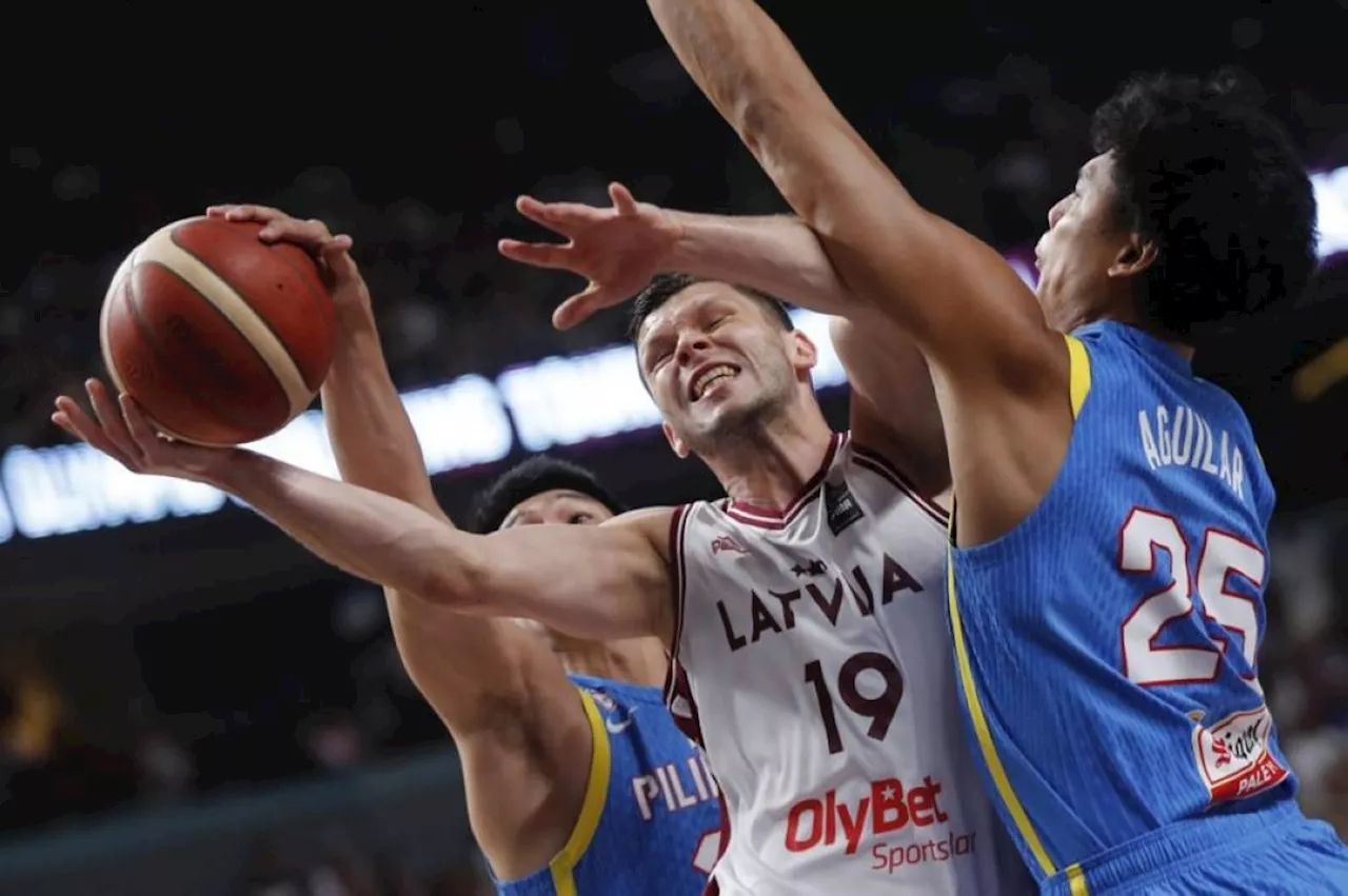 Gilas stuns Latvia, Olympics hope still alive