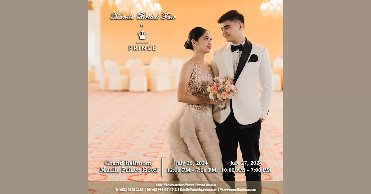 Manila Prince Hotel hosts its 1st Manila Bridal Fair