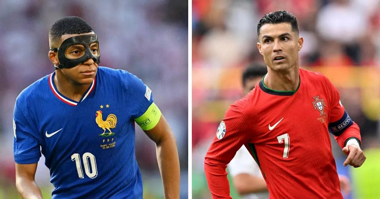 Mbappe, Ronaldo clash in Euro quarterfinal