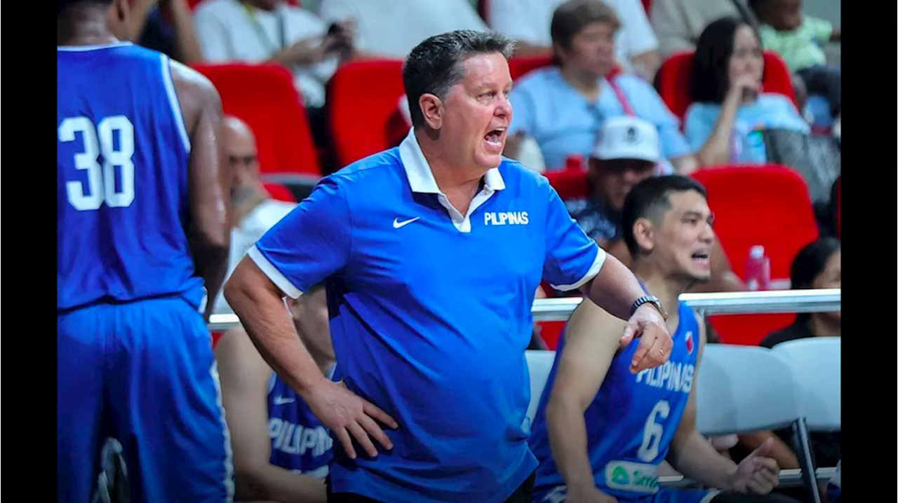 Shocked Tim Cone credits Gilas' historic win vs Latvia to defense