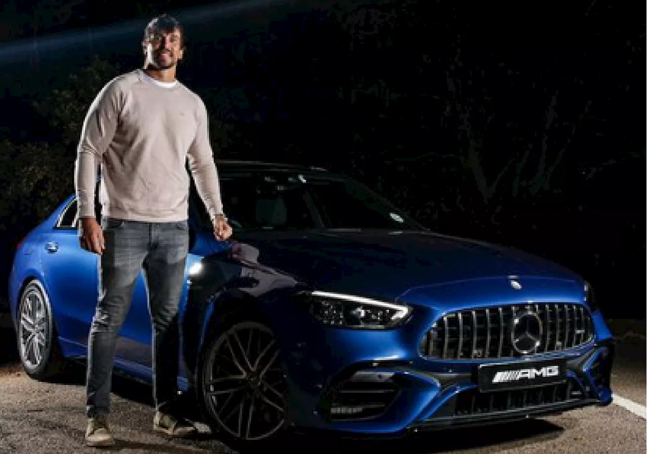 PICTURE: Eben Etzebeth shows off R2.5m Mercedes-Benz