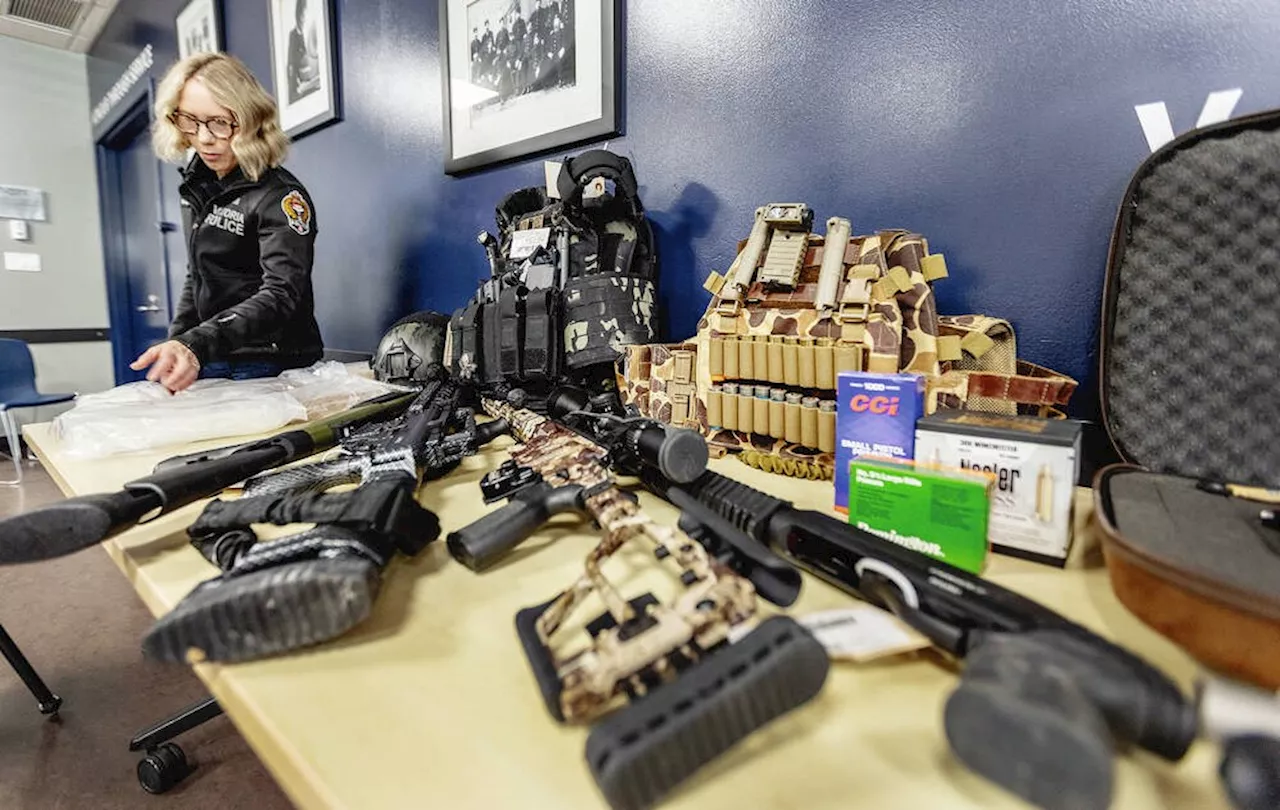 Police seize 20 guns, 20,000 rounds of ammo in raid on Bear Mountain home