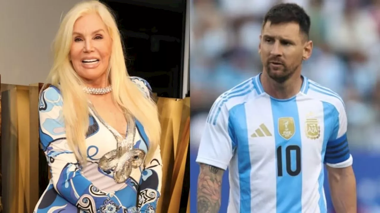 La emoción de Susana Giménez cuando la sorprendieron con un regalo vinculado a Lionel Messi