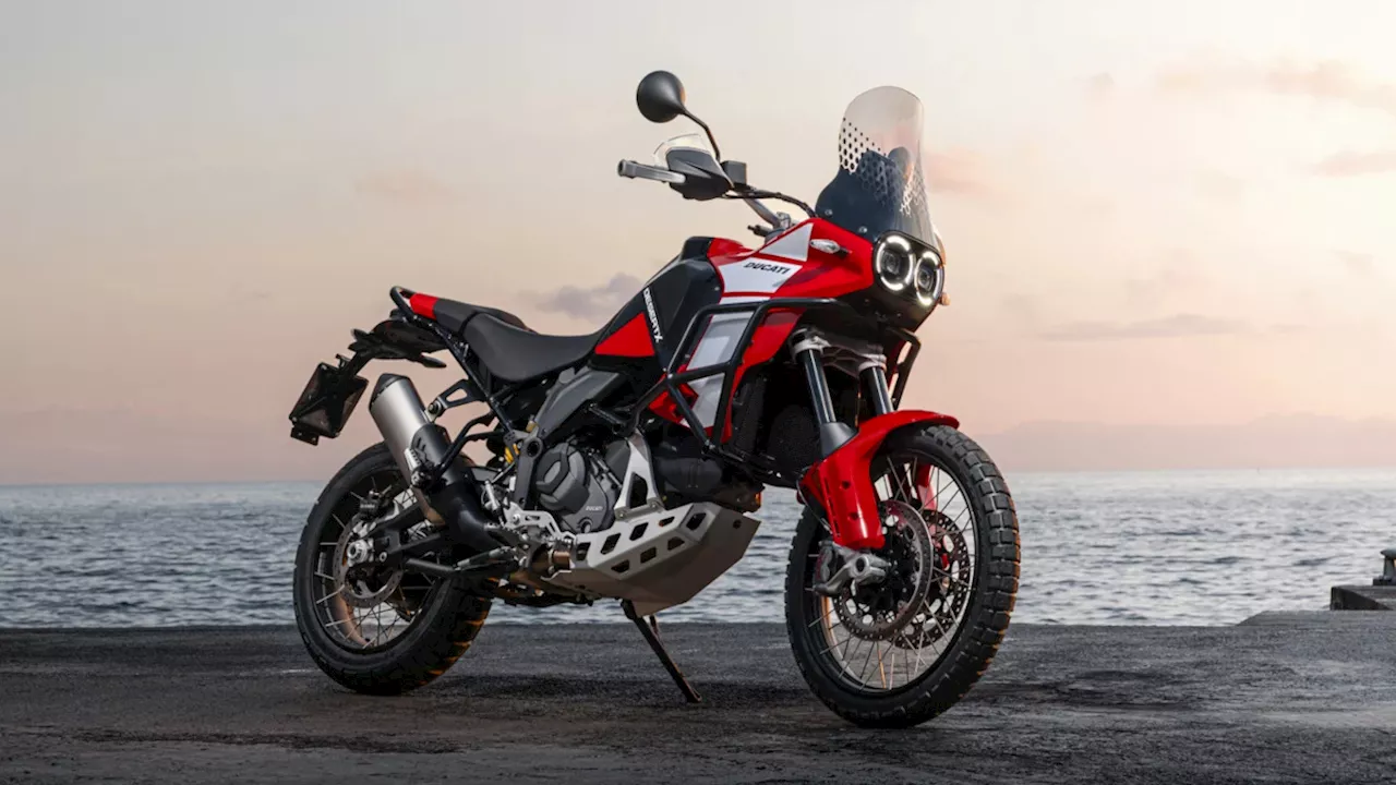 Ducati has turned the DesertX into a bona fide tourer with new Discovery variant