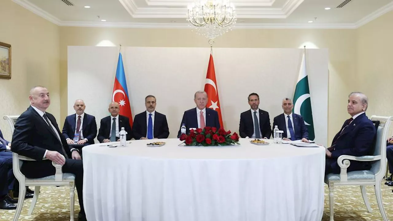 Turkish, Azerbaijani, Pakistani leaders forge ties, address global issues