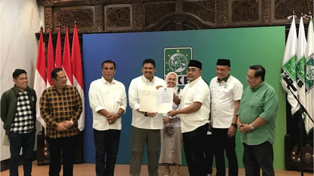 PKB Resmi Usung Bobby Nasution Maju Pilkada Sumut 2024