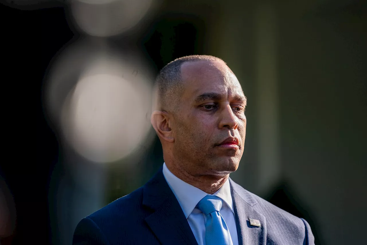 Jeffries seeks to stem House defections, for now, as Democrats panic over Biden