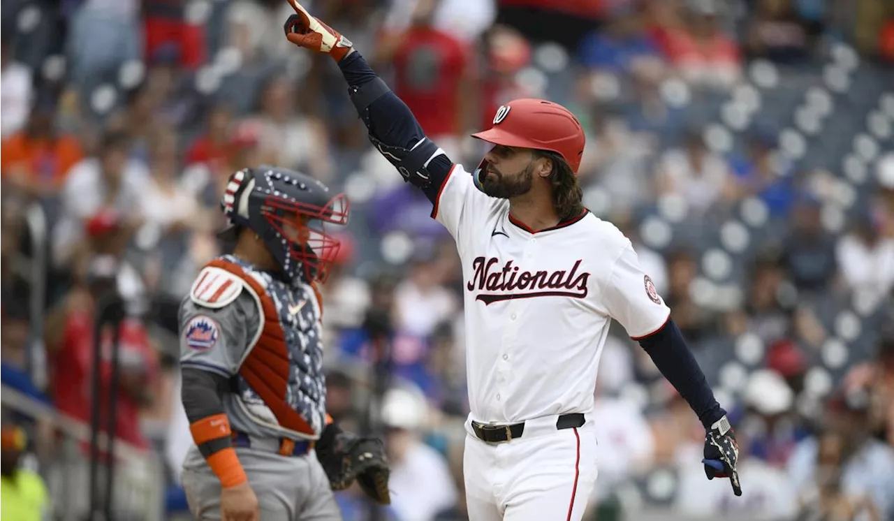 Jake Irvin pitches 8 shutout innings, Jesse Winker's pinch-hit homer propels Nationals over Mets