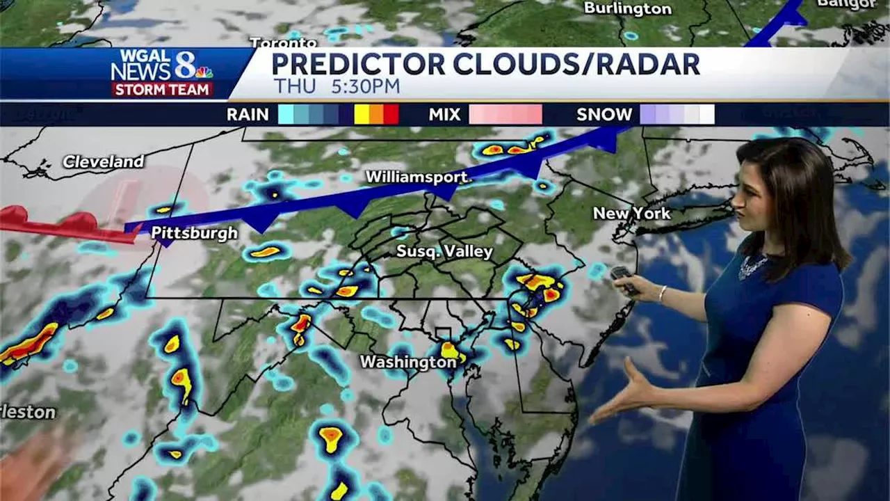 Few storms for the Fourth, heat and high humidity building in south-central Pennsylvania