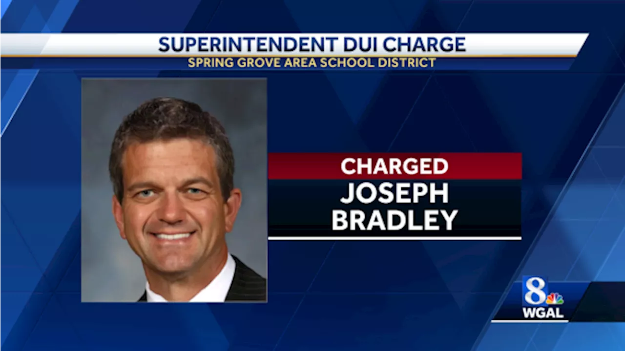 Spring Grove Area School District superintendent charged with DUI