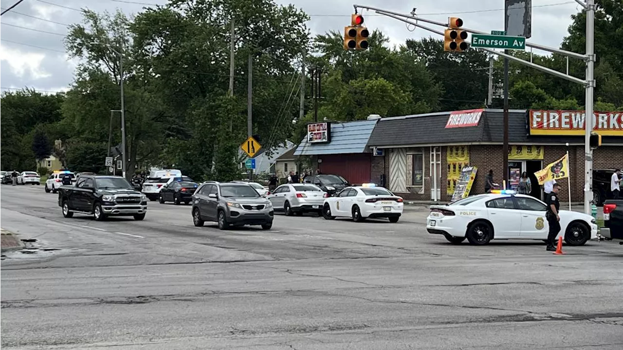 IMPD searching for suspect after shot fired at officer on Indy's east side