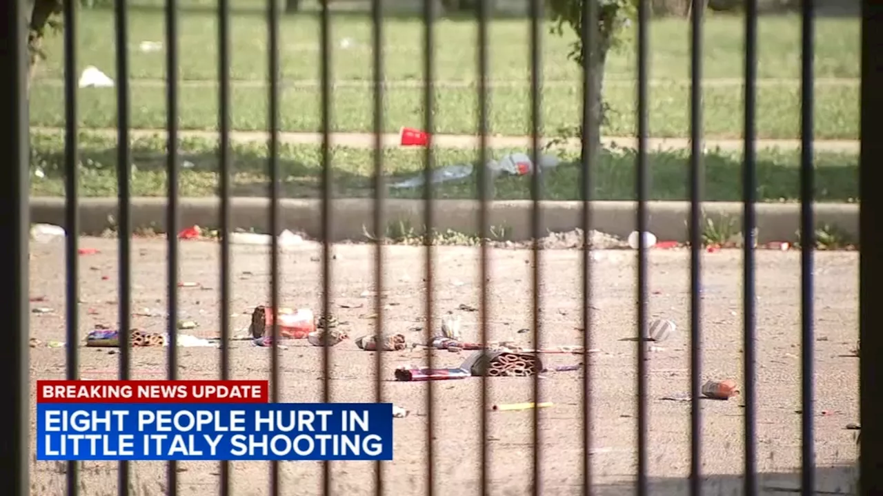 8 injured in Little Italy shootout, including 74-year-old woman: Chicago police