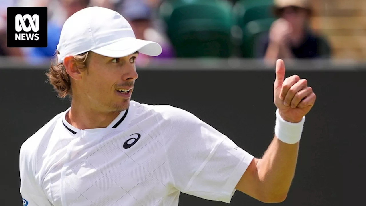 Alex de Minaur beats Jaume Munar to reach Wimbledon third round as Daria Saville bows out