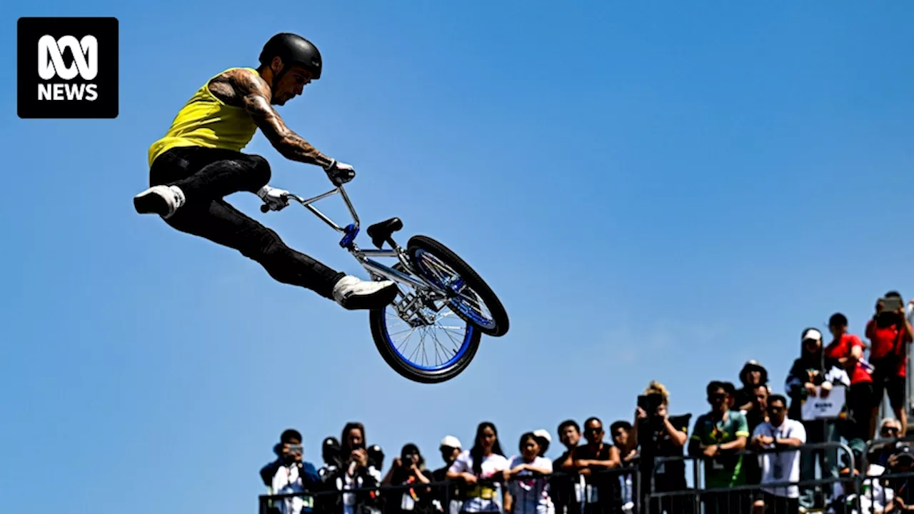 Australia's reigning Olympic freestyle BMX champion Logan Martin has a few tricks up his sleeve for Paris