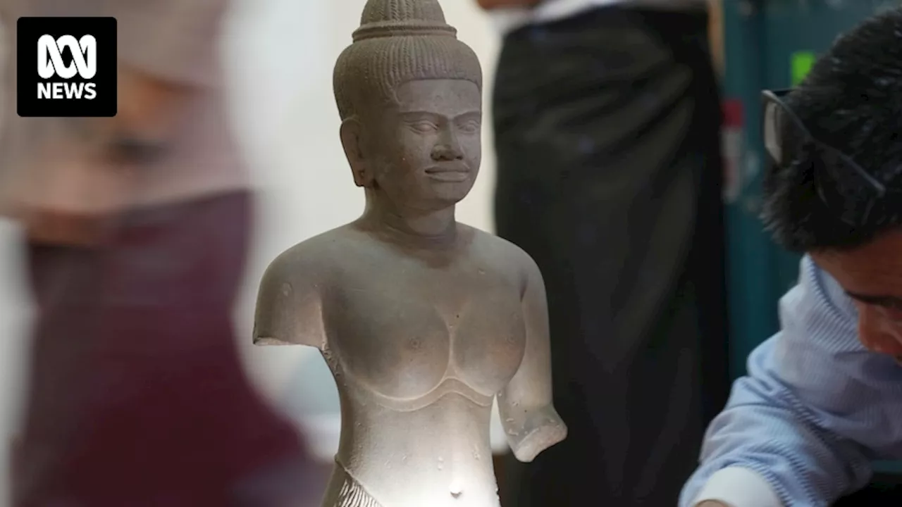 Cambodia welcomes the Metropolitan Museum of Art's repatriation of statues looted over decades of turmoil