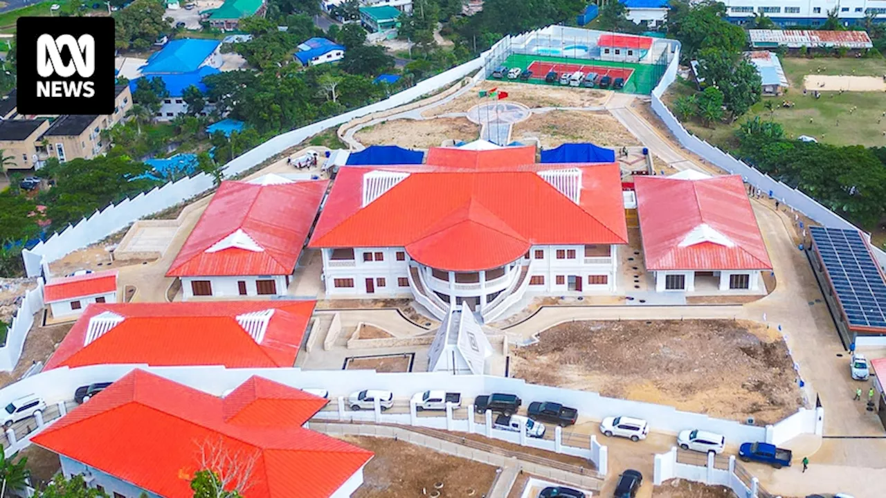 China hands over lavish new presidential palace to Vanuatu, ahead of PM's visit to Beijing