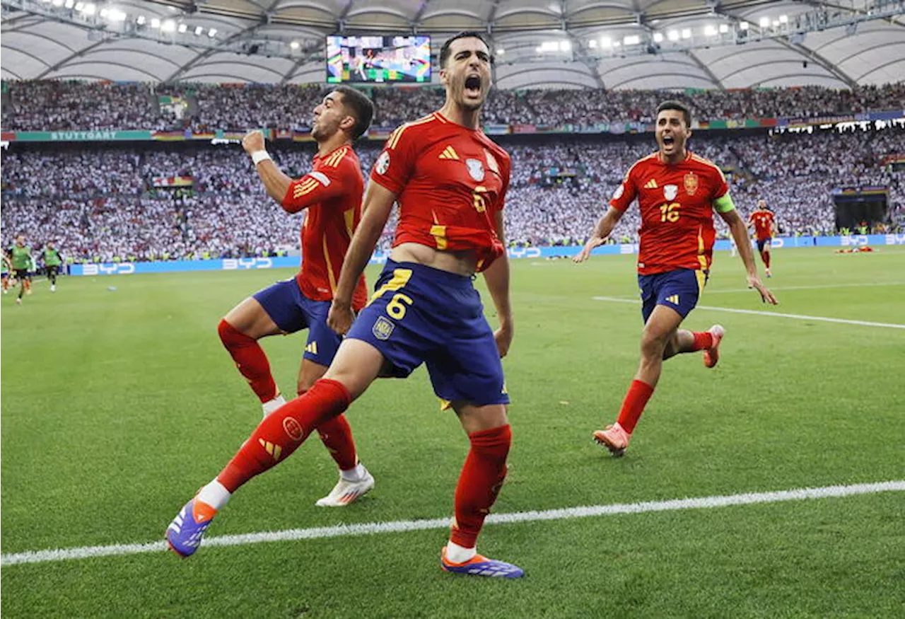 Euro 24: 2-1 alla Germania, Spagna in semifinale