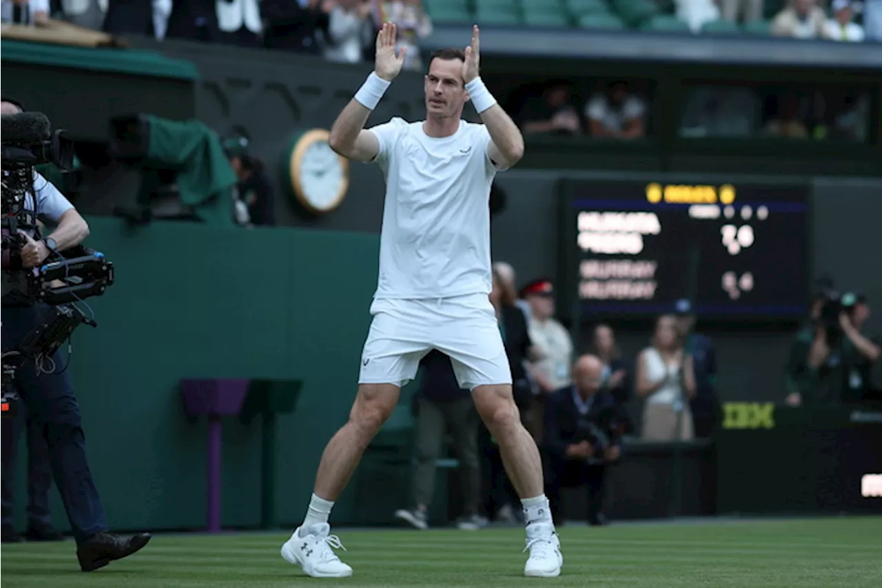 Wimbledon: Murray saluta sul Centrale tra applausi e lacrime