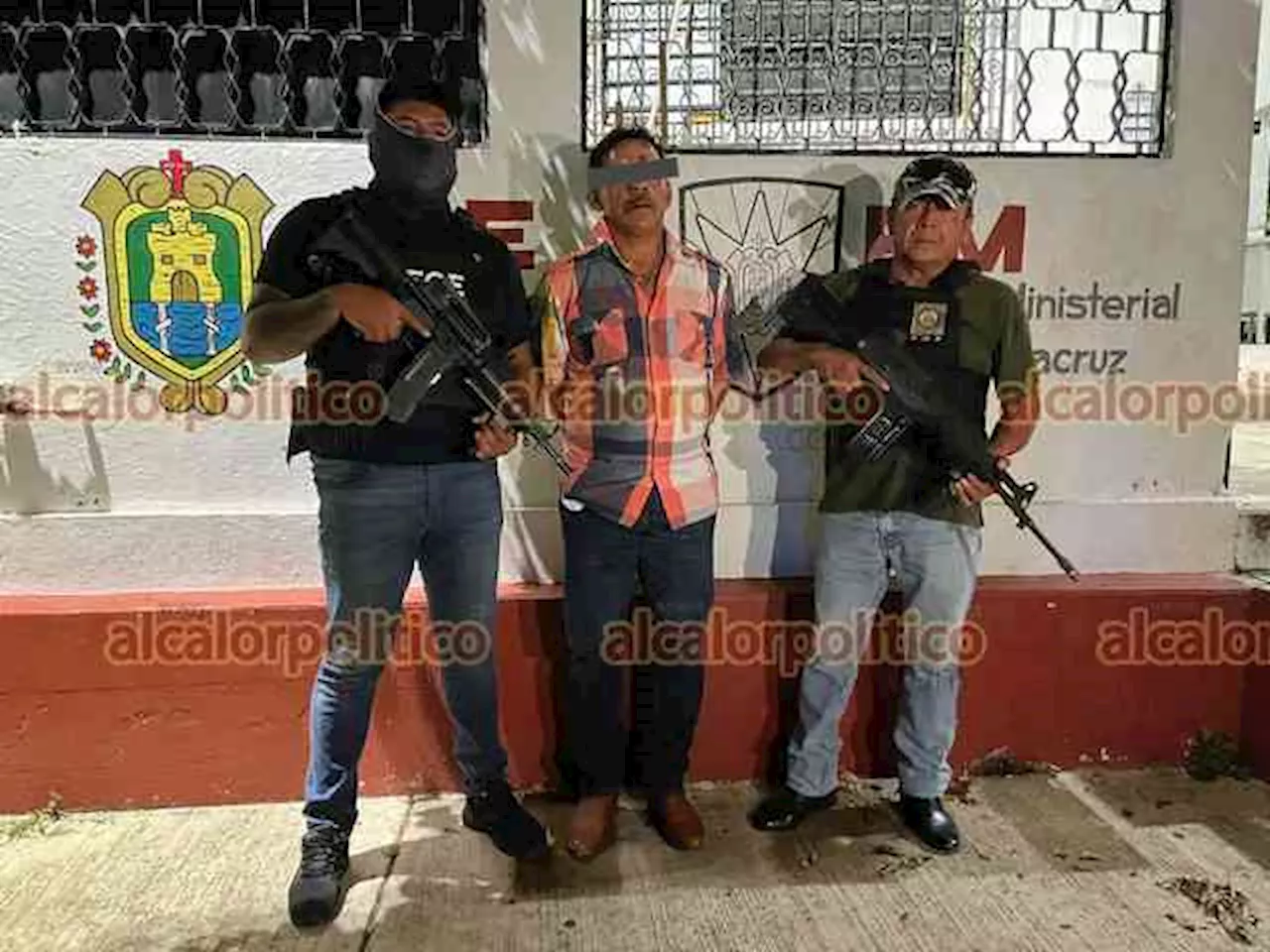 Policía Ministerial aprehende a presunto homicida, en Texistepec