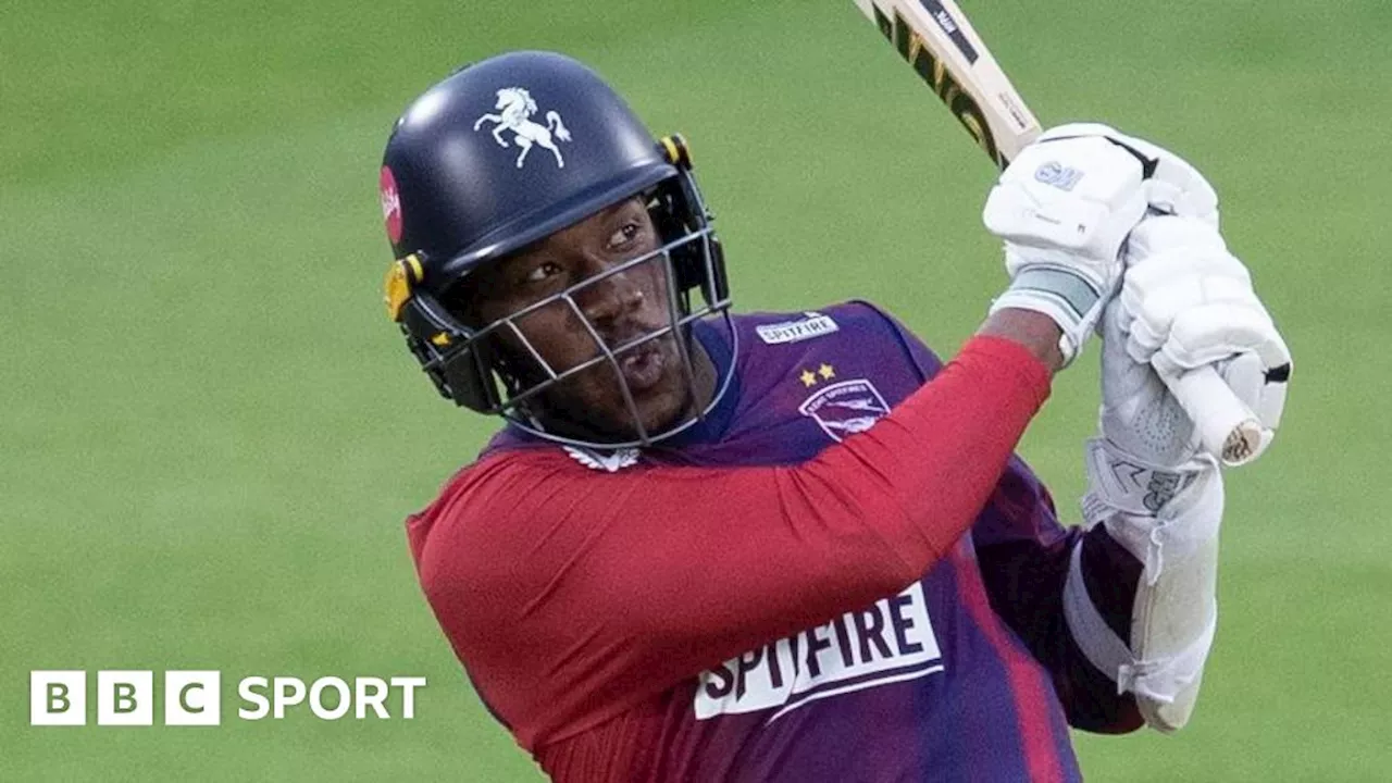 Kent beat Gloucestershire in rain-hit T20 Blast game